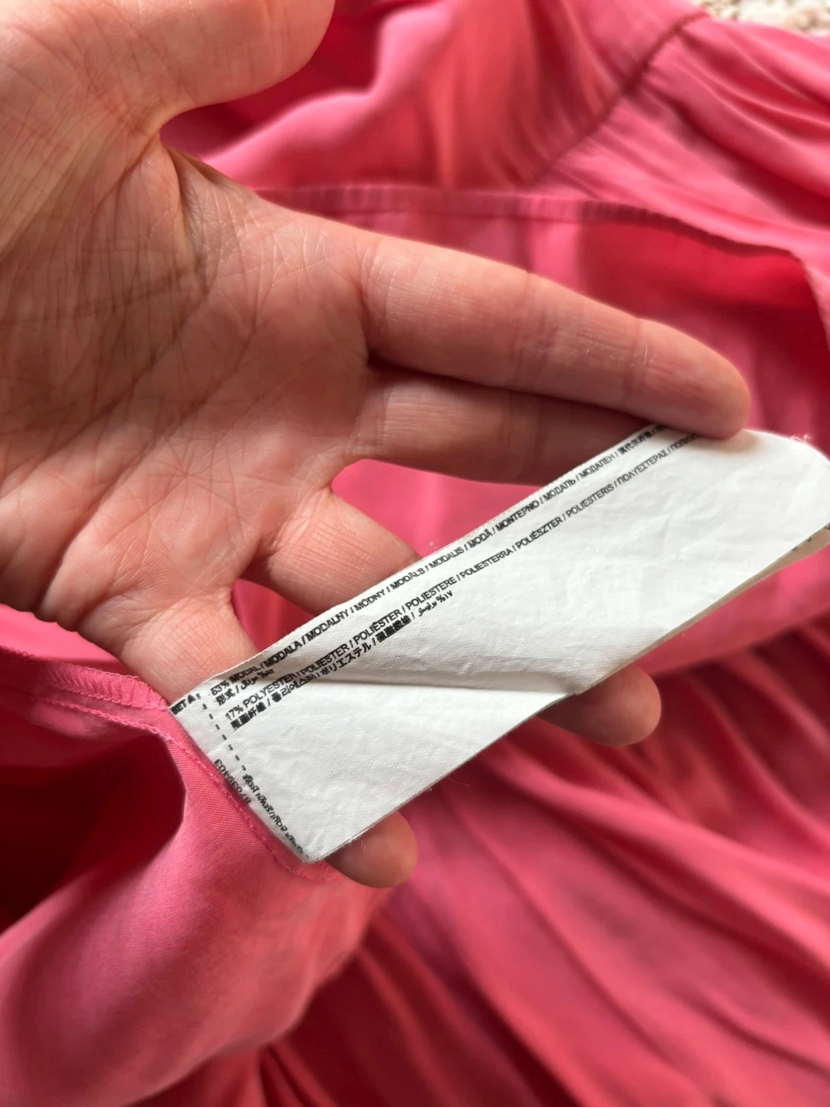 Roze Mango-jurk maat S – photo 3